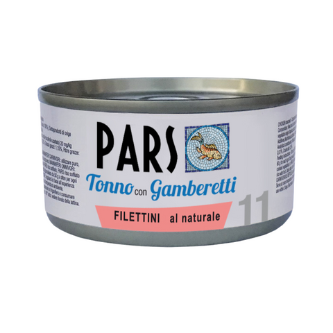 i Filettini al naturale Tonno con Gamberetti g 85