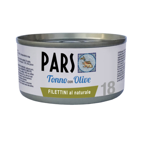 i Filettini al naturale Tonno con Olive g 85